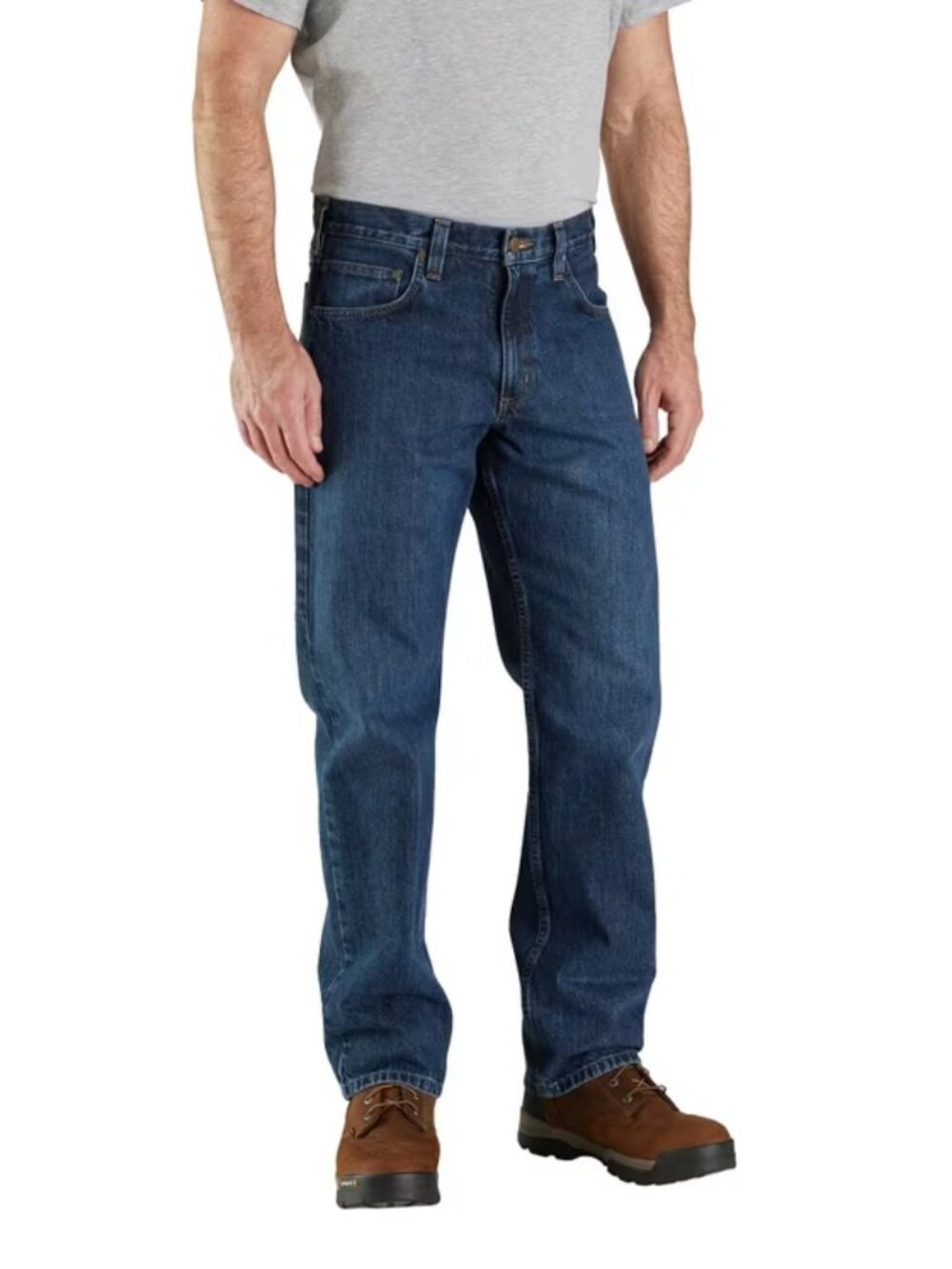 NWT Carhartt Men's Hawthorn Relaxed Straight Leg Jeans 32 X30
